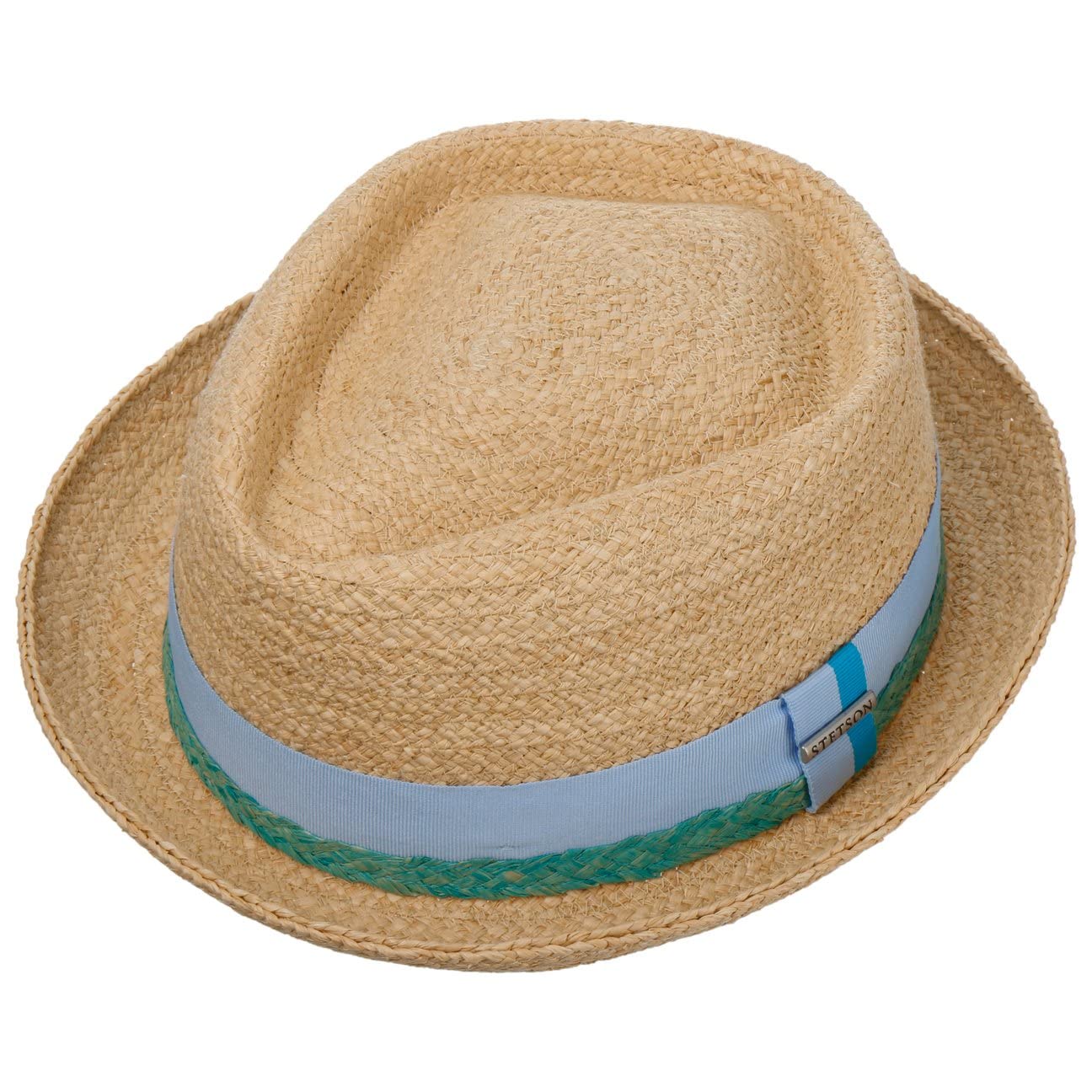 Stetson Vantella Diamond Cappello di Paglia da Sole Nastro in Grosgrain Unisex Primavera Estate