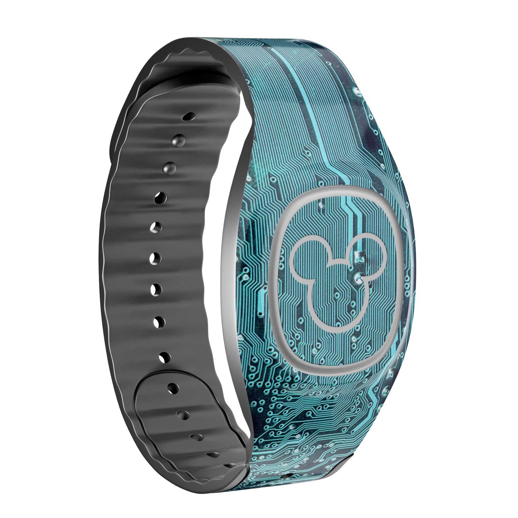 Design Skinz Electric Circuit Board V5 - Skin Decal Vinyl Full-Body Wrap Kit Compatible with The Disney MagicBand 2.0 (Disney MagicBand 2.0 Not Included)