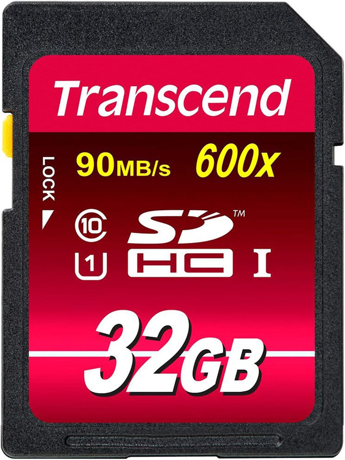 32GB SDHC Class 10 UHS-1 Flash Memory Card Up to 90MB/s (TS32GSDHC10U1)