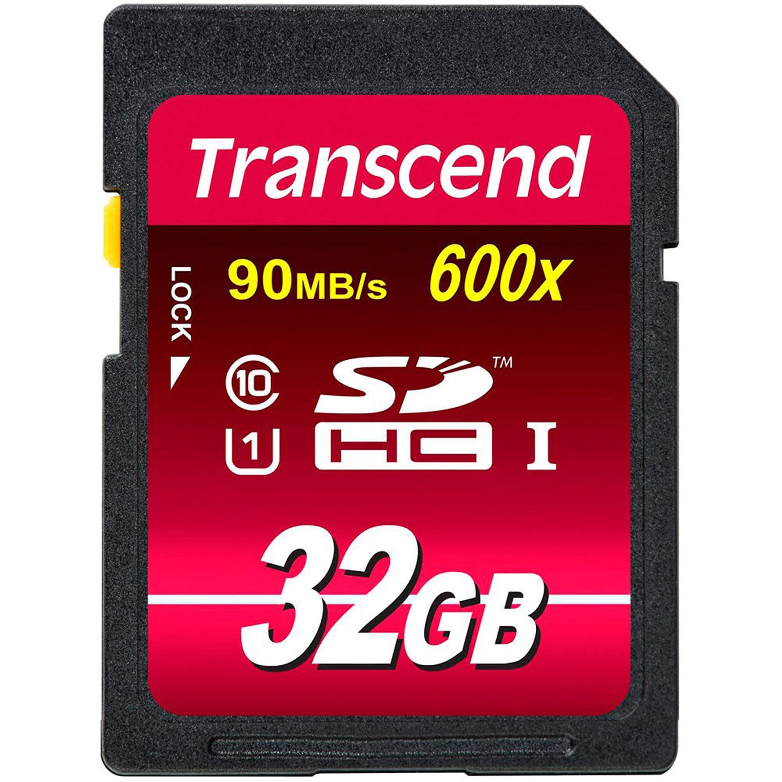 Transcend Ultimate-Speed SDHC Class 10 UHS-1 32GB Speicherkarte (bis 90MB/s Lesen)