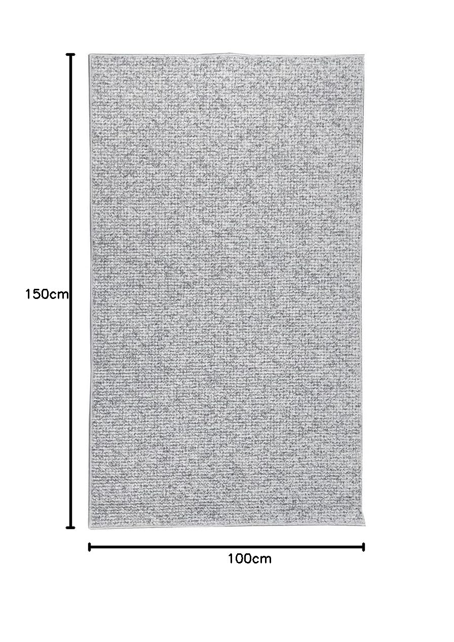 Tadi & Imperio1979 Teppich für den Flur, große Schlaufen, Teppich für den Eingang, Schlafzimmerteppich, erhältlich in Beige, 100 x 150 cm