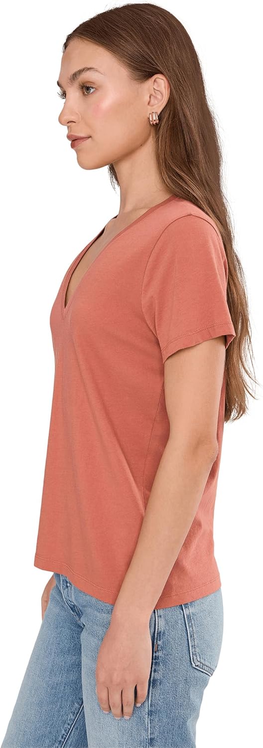 Madewell Womens Northside Vneck Tee - Image 3