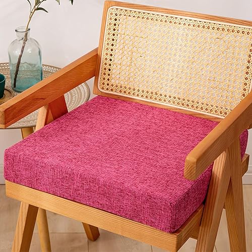 Miniatura 1 de YUURO Cojín de banco de tamaño personalizado, antideslizante para silla de ventana, sofá, cojín de asiento de espuma de alta densidad, cojín