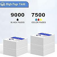 Vista 3 de 542 botellas de repuesto de tinta ET-5800 ET-5850 ET-5150 ET-16600 Reemplazo para ET-5880 ET-5170 ET-5180 ET-16650 ET5800 ET5850 ET5880 ET5150