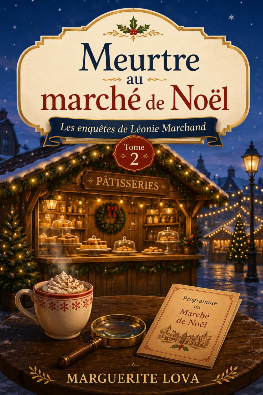 Meurtre au marché de noël: une enquête de Léonie marchand