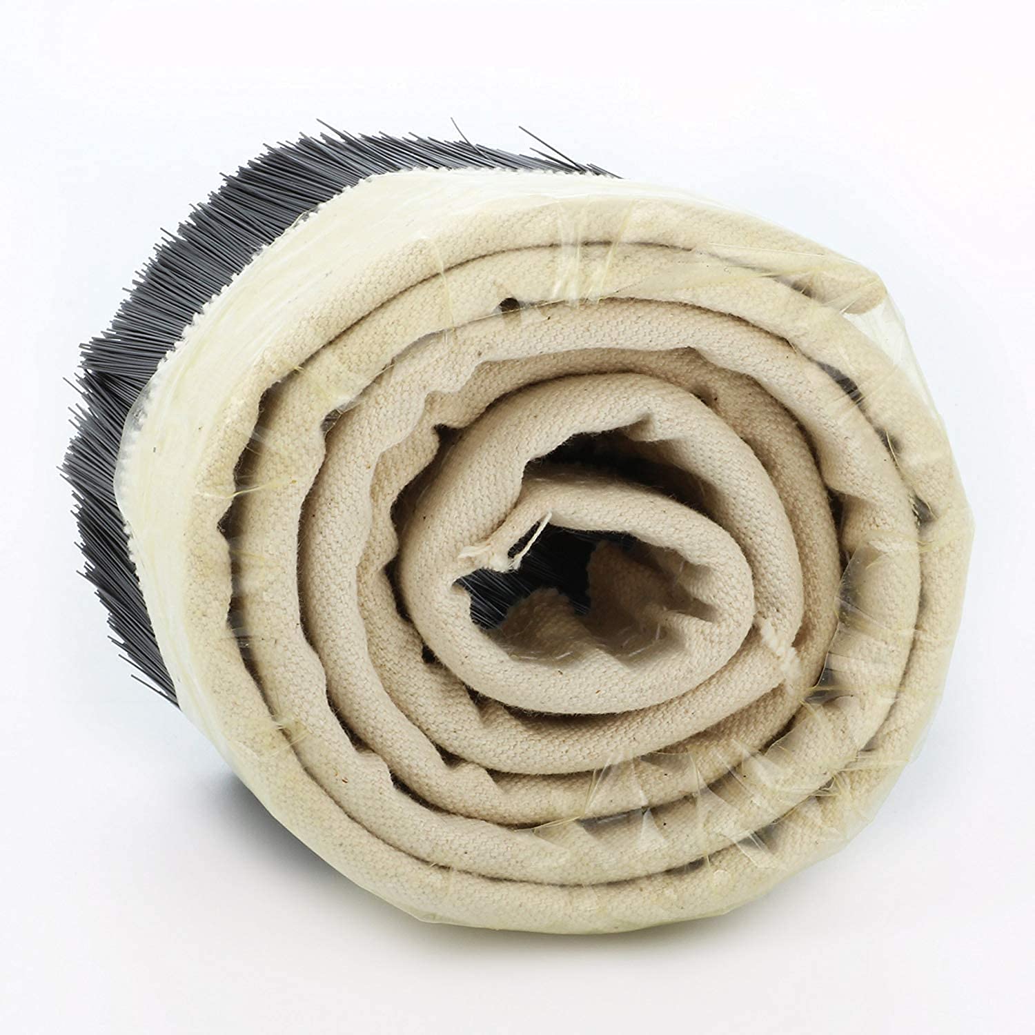 BTMIEY Housse anti-poussière pour machine de gravure, aspirateur, machine-outil à commande numérique, fraiseuse à moteur de broche, brosse de 70 mm/100 mm - Noir, 2 m x 100 mm