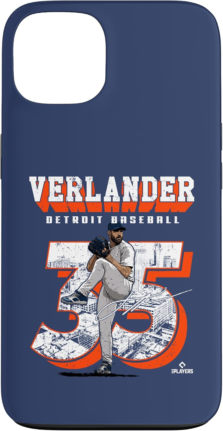 Justin Verlander | Detroit T Baseball Players | MLBJVE206M Case for iPhone 15