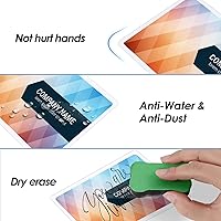 Vista 4 de KTRIO - Bolsas de laminación autoadhesivas 2.6 x 3.9 pulgadas, 30 bolsas, espesor de 10 mil, hojas laminadas autoadhesivas para tarjetas