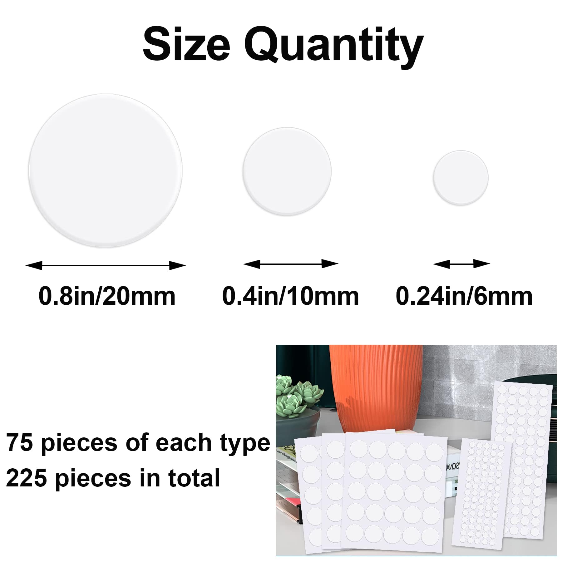 JANYUN Double Sided Sticky Dot Stickers - Image 2