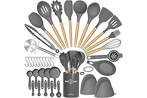 Umite Chef 36pcs Farmhouse Kitchen Utensils