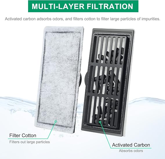 RunDuck Turtle Tank 6 Pack Filter Cartridges Filter Replacement