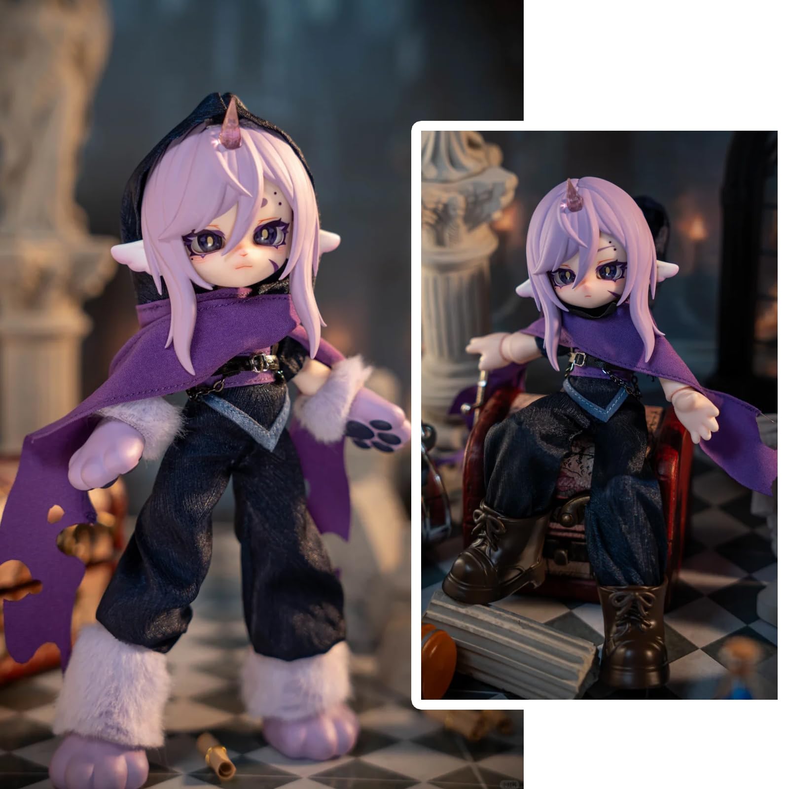 Amazon.co.jp: Bahomu ブラインドドール ルナへ捧ぐ シリーズ MJD可動
