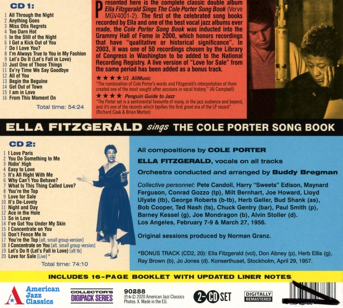Ella Fitzgerald - Sings The Cole Porter Songbook