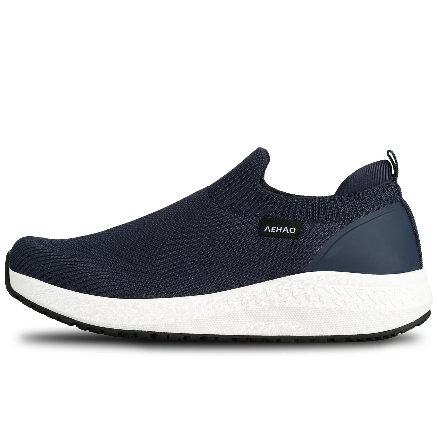 AEHAO Men's Non Slip Work Shoes Restaurant Waterproof Chef Shoe for Kitchen Hospital Slip-Resistant Air Cushion Sneakers with Easy-Clean Modern Design