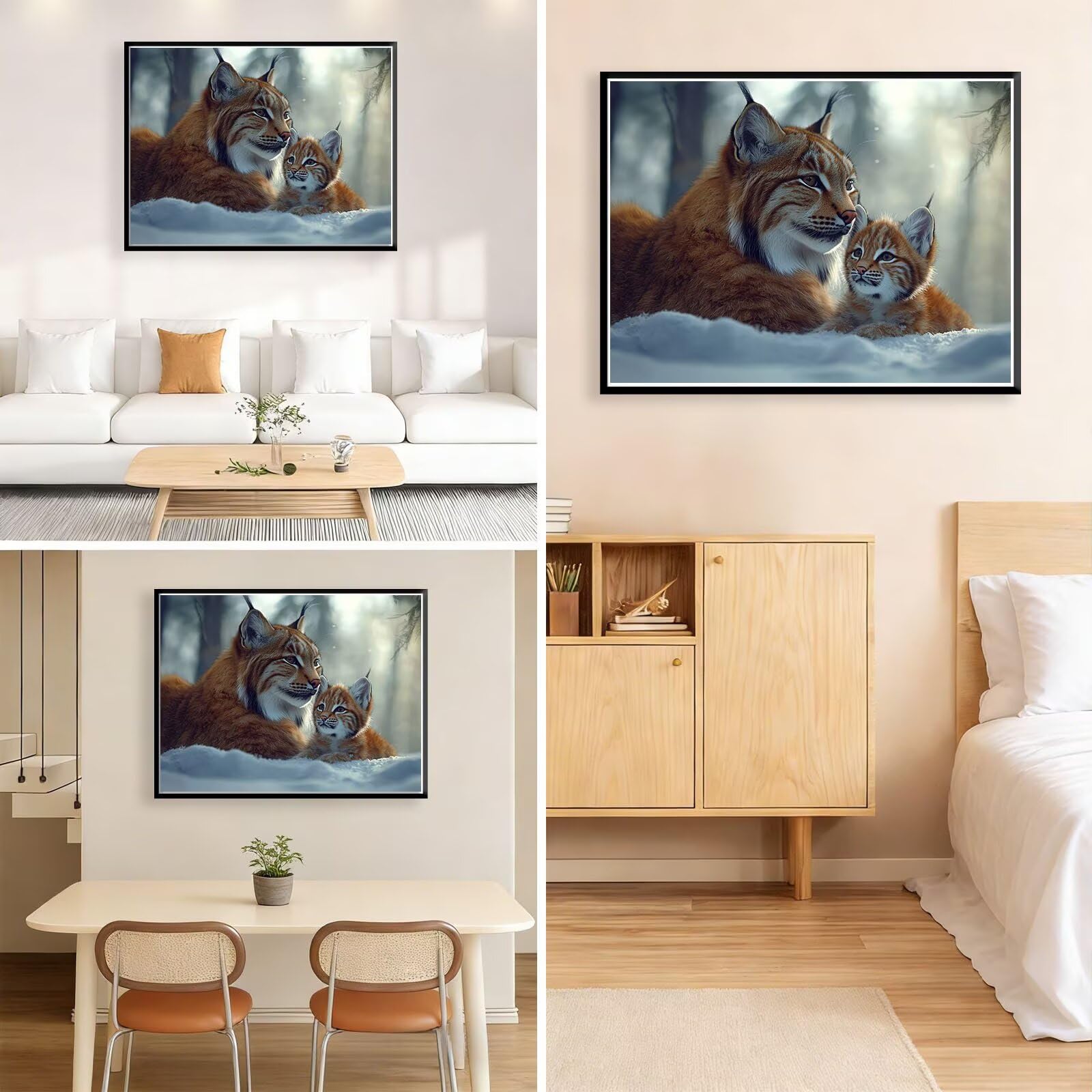 Zestawy do sztuki z diamentami ze zwierzętami, dla dorosłych, lew, diamentowy obraz, zestawy do haftu krzyżykowego dla dorosłych, początkujących, DIY, okrągłe, pełne wiercenie, kryształ, sztuka, haft