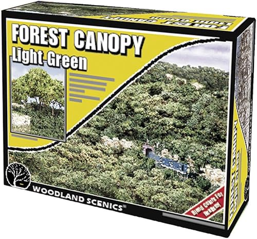 Woodland Scenics Toldo verde claro del bosque