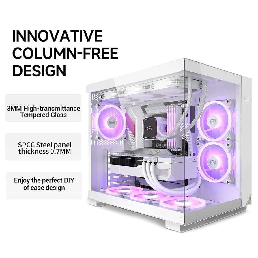 C3T500 ARGB ATX PCケースホワイト(白) PCCOOLER CPS C3T500