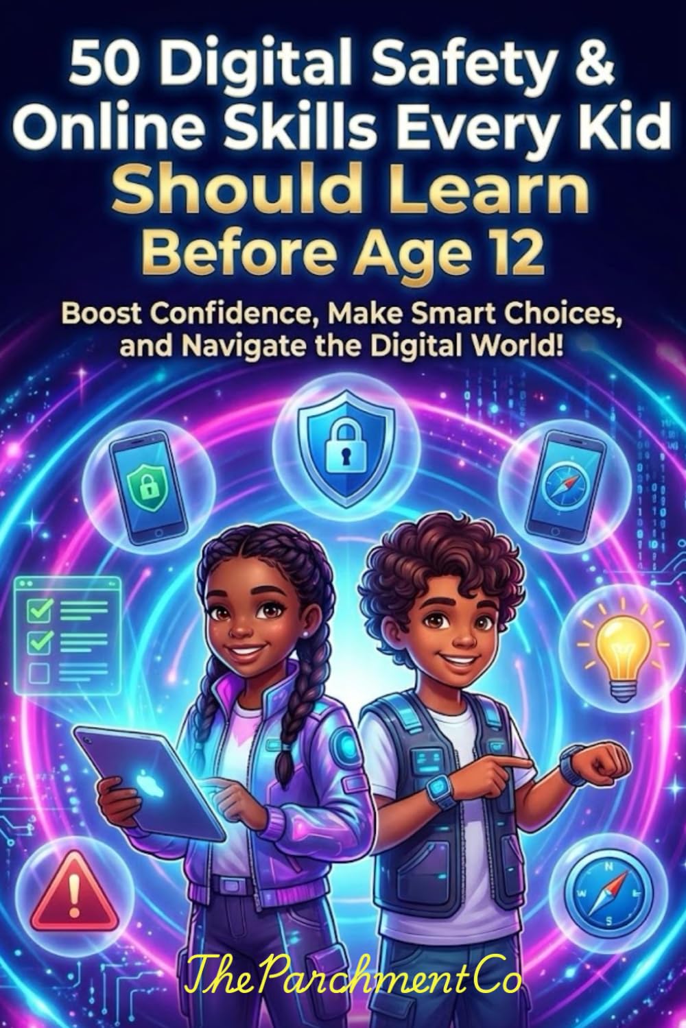 50 Digital Safety & Online Skills Every Kid Should Learn Before Age 12: Protect, Navigate, and Thrive Online – Internet Safety, Screen Time, Privacy, ... Before Age 12 to Thrive in the Real World)