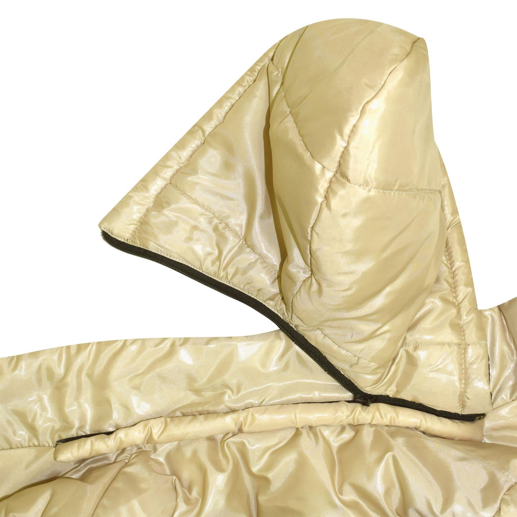 A2Z 4 Kids Dziewczyny Chłopcy Kurtka Dwustronna, Krótka, Z Kapturem, Wyściełana Podszewką Kurtki Puchowe - Reversible Jacket 492 Stone 5-6.