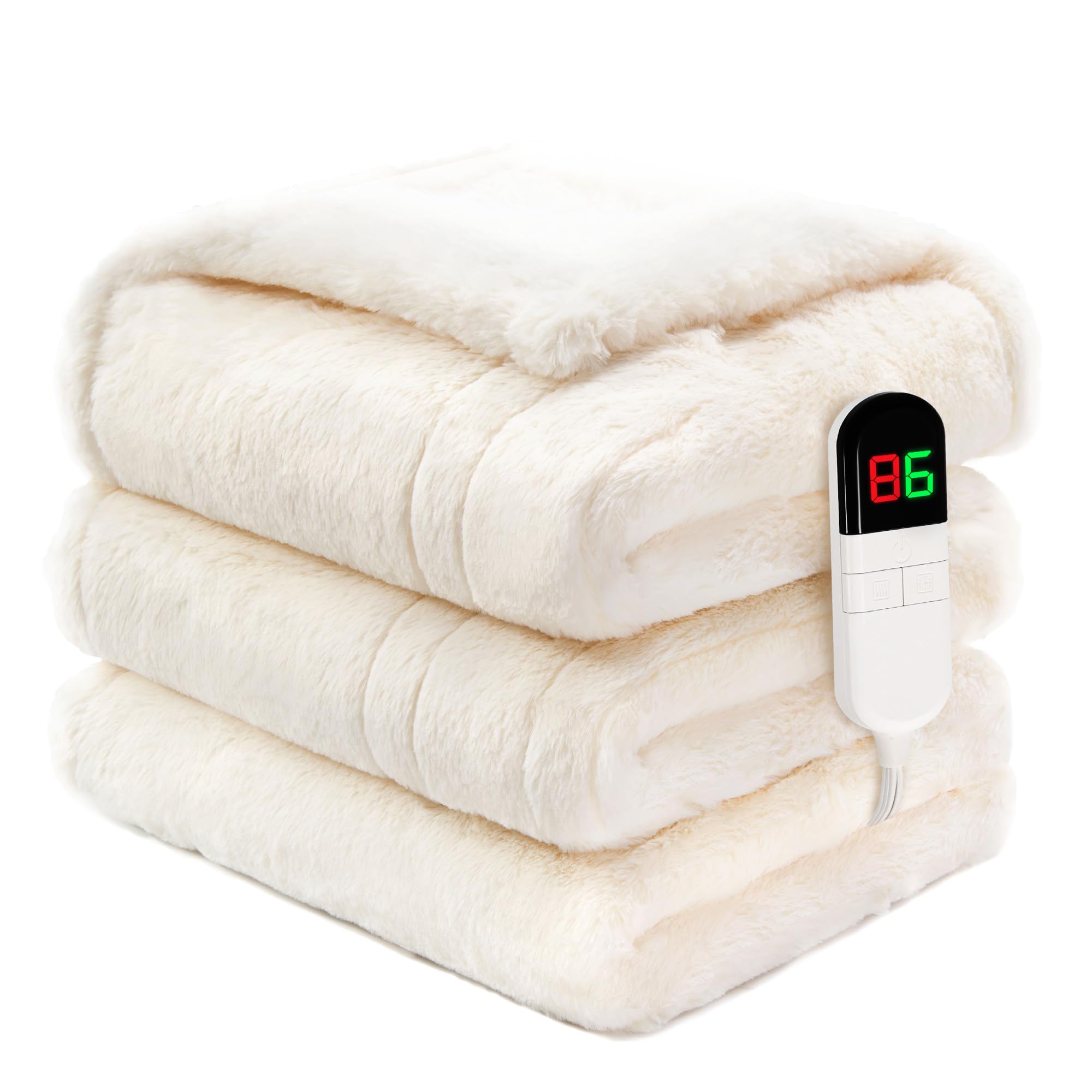 Amazon.com: PTQ Premium Heated Throw Blanket 50