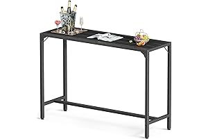 ODK 47 Inch Narrow Outdoor Table: A Stylish and Functional Addition to Any Outdoor Space