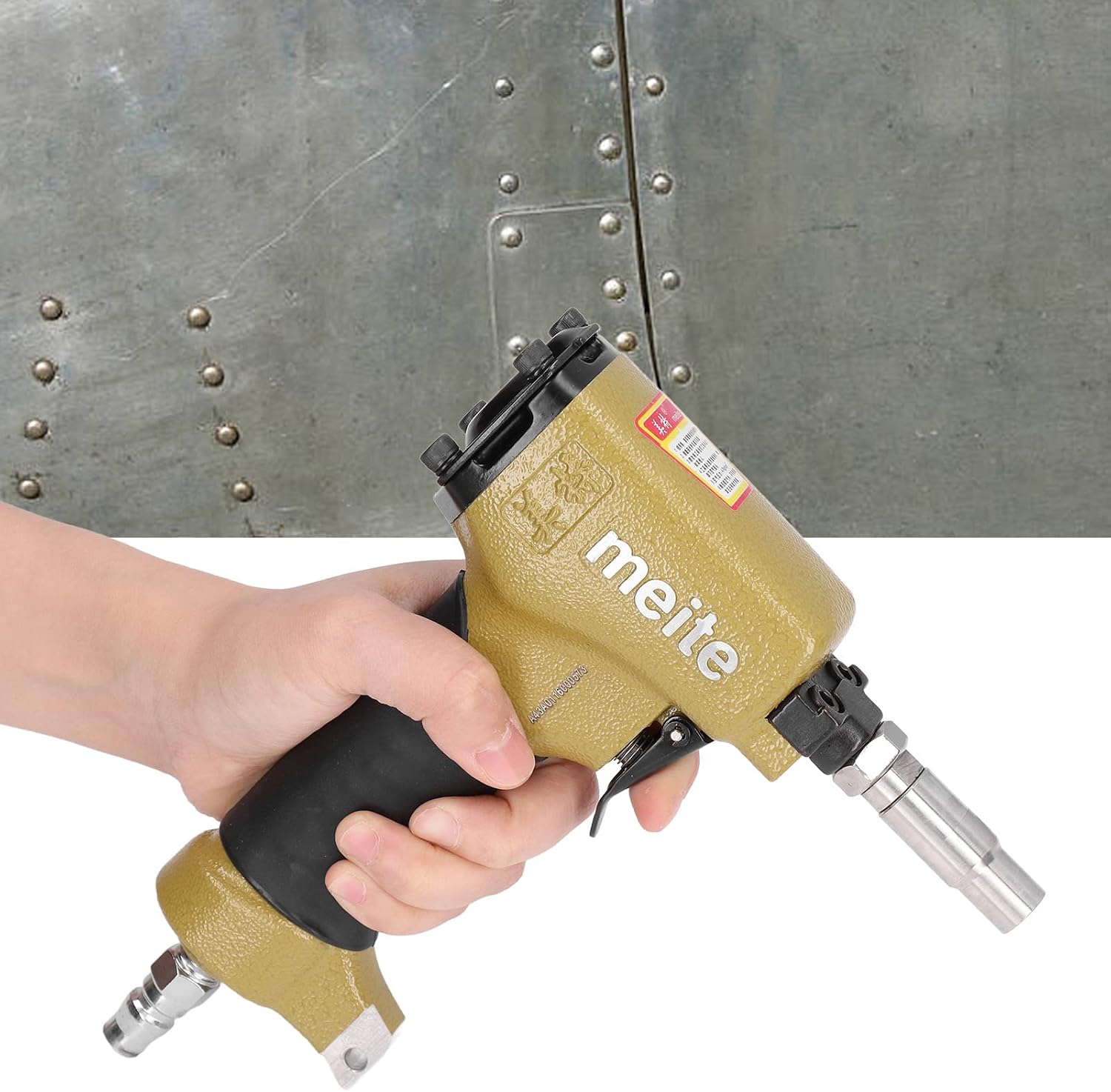 Pneumatic Thumbtack Air Power Decorative Nailer Trim Finish Pin Tool 47kgf per Cubic Centimeter for Fasten Cloth and Leather Covers 1230