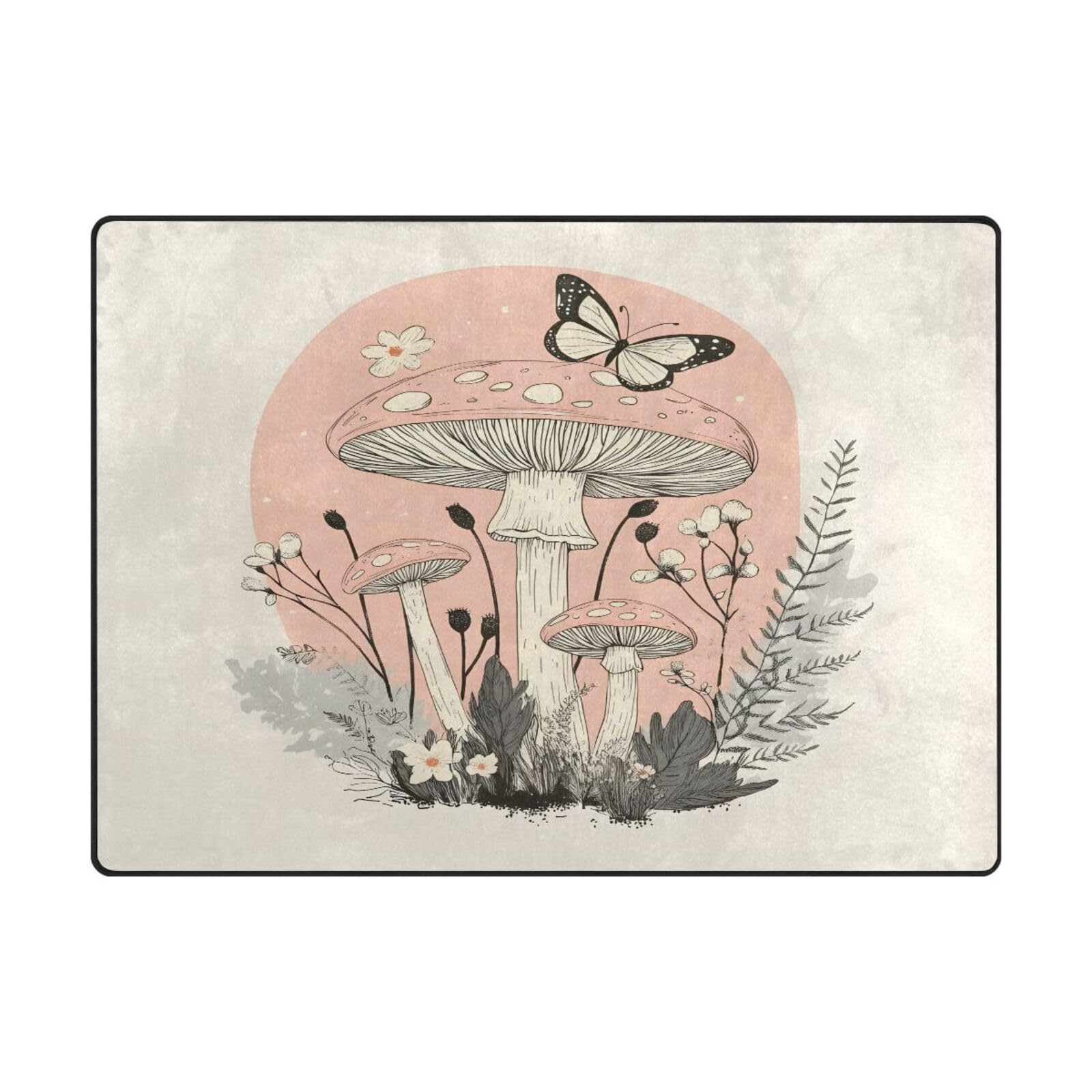Tapis doux salon 203 x 147 cm confortable et isolant au sol