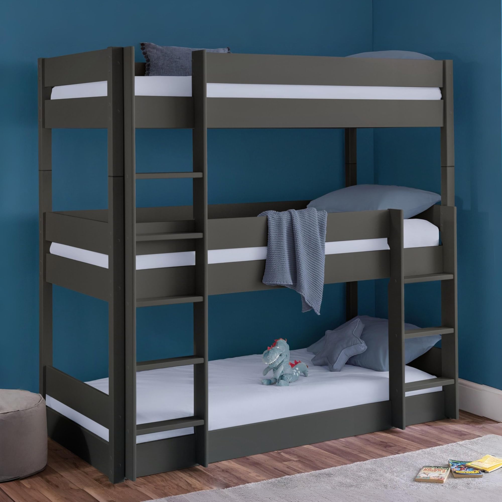 Julian Bowen Trio Triple Bunk, Anthracite