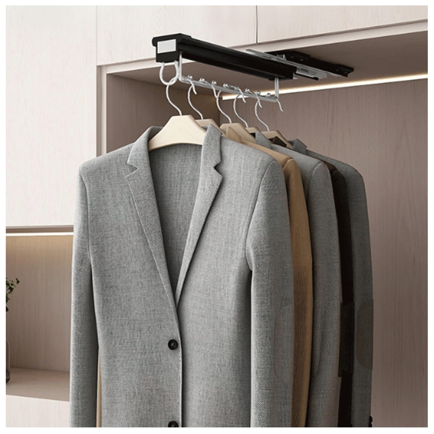 Cintre pour pantalon de gigantesque hangage et armoire vestimentaire de tenue lourde