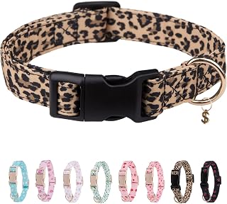 Leopard Leopard Dog Collar Small to Large