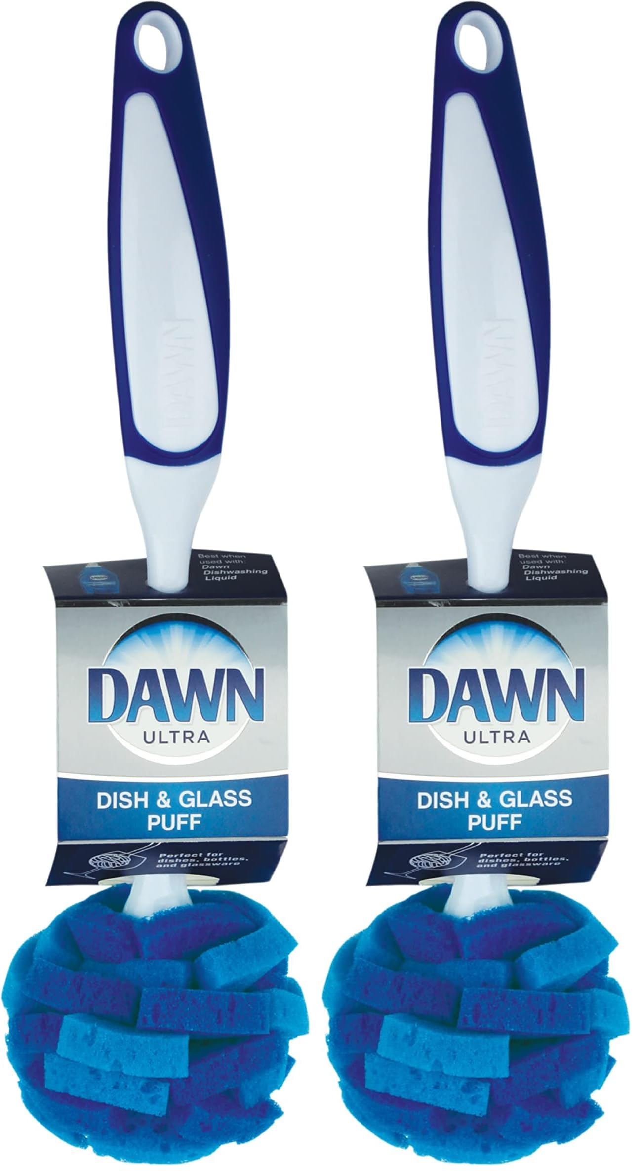 Ultra Puff Glassware and Dish Cleaning Brush (Pack of 2)