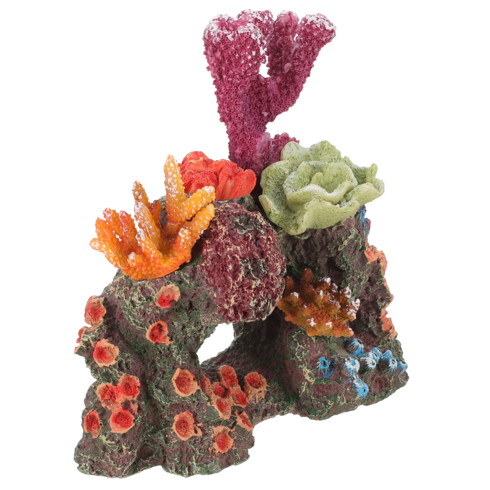 Toddmomy Realistic Artificial Coral Reef Aquarium Decor Fish Tank Accessories for Freshwater Saltwater Enhance Your Aquarium Landscape with Eye Catching Design