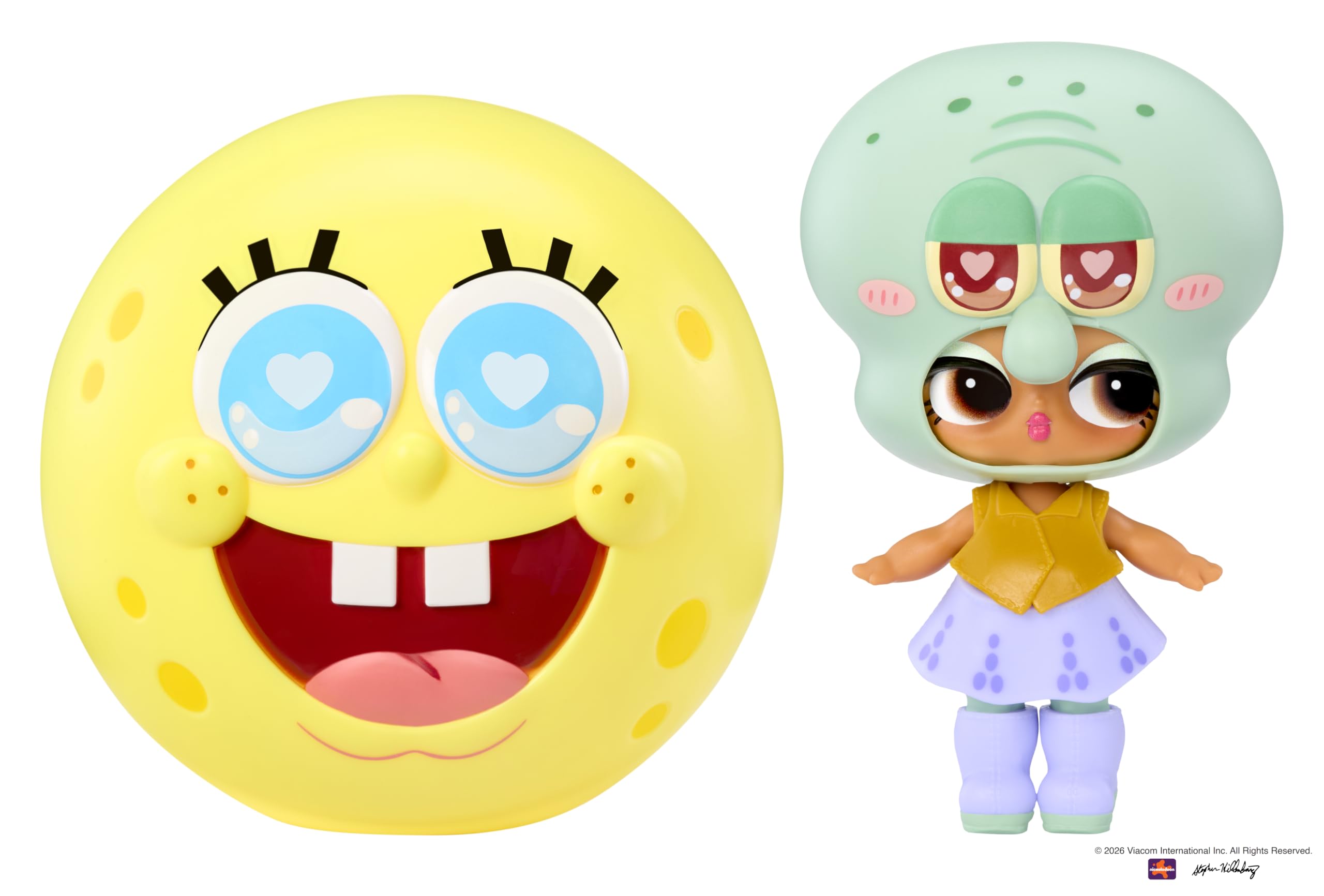 L.O.L. Surprise! Loves SpongeBob Kanciastoporty – lalki kolekcjonerskie, 6 stylów