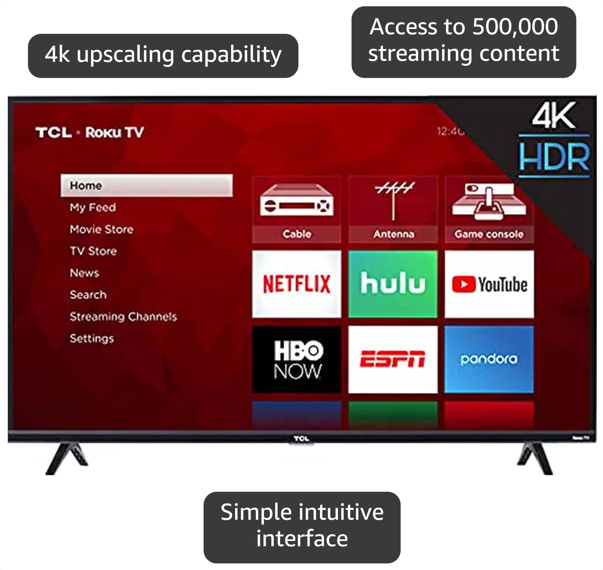 Amazon.com: TCL 55S423 55