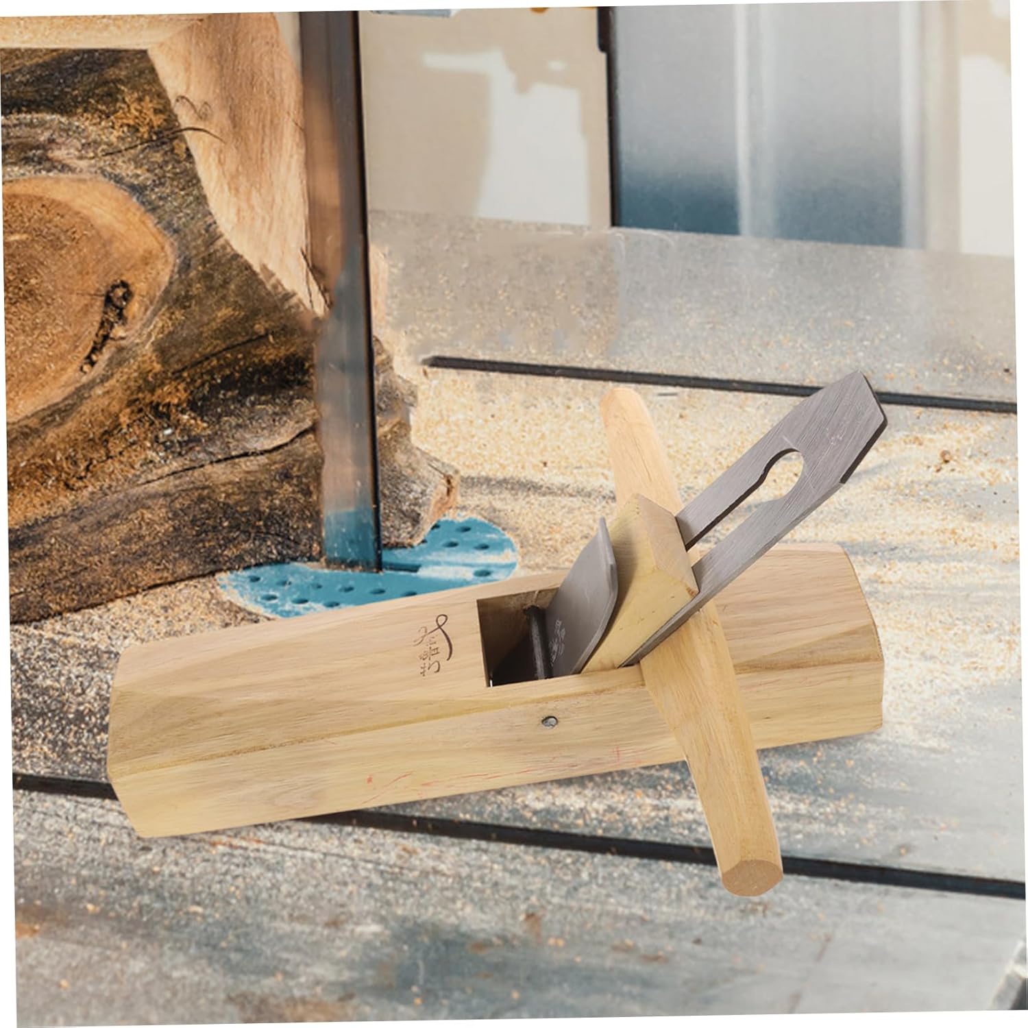 POPETPOP 1set Portable Woodworking Plane Hand Planer for Woodworking Projects Versatile and Sturdy Design for Enthusiasts and Carpenters