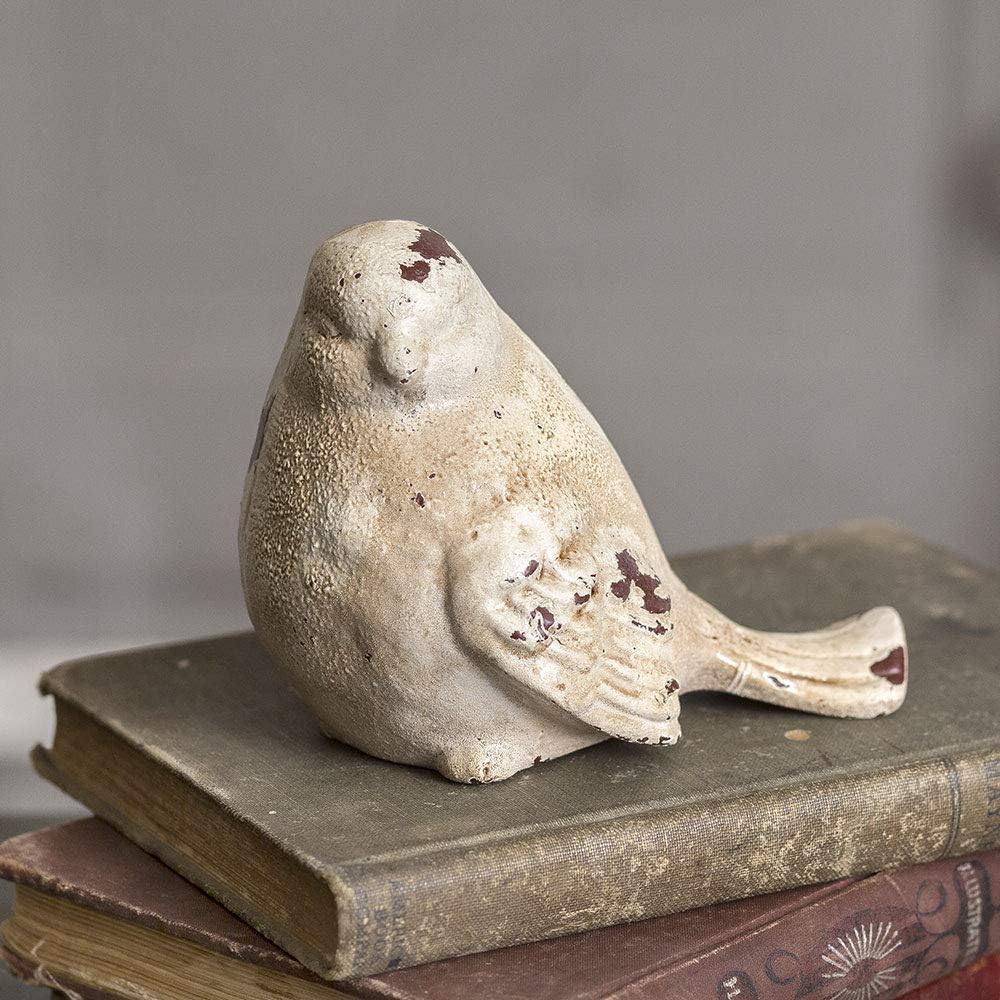 Cast Iron Bird Statue (1)