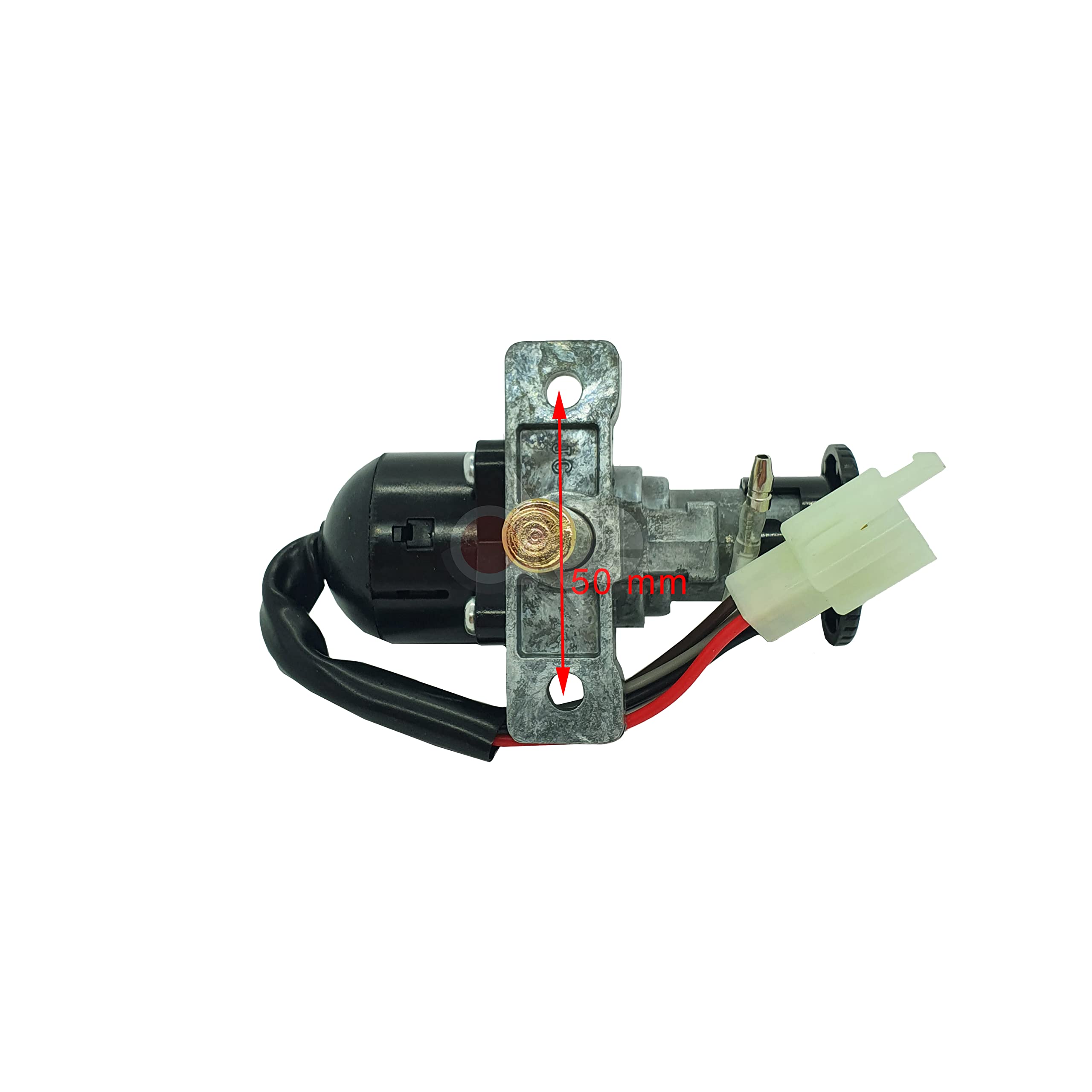 One by camamoto Kit Serrature Completo Blocchetto Chiavi avviamento (cod 77208231 Compatibile con malaguti Phantom f12 RST Euro 1 / Euro 2 / Crosser 50 | RIF. Orig. 09002800)