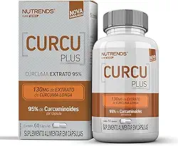 Nutrends Curcu Plus (Cúrcuma Longa 96%) 60 Cápsulas