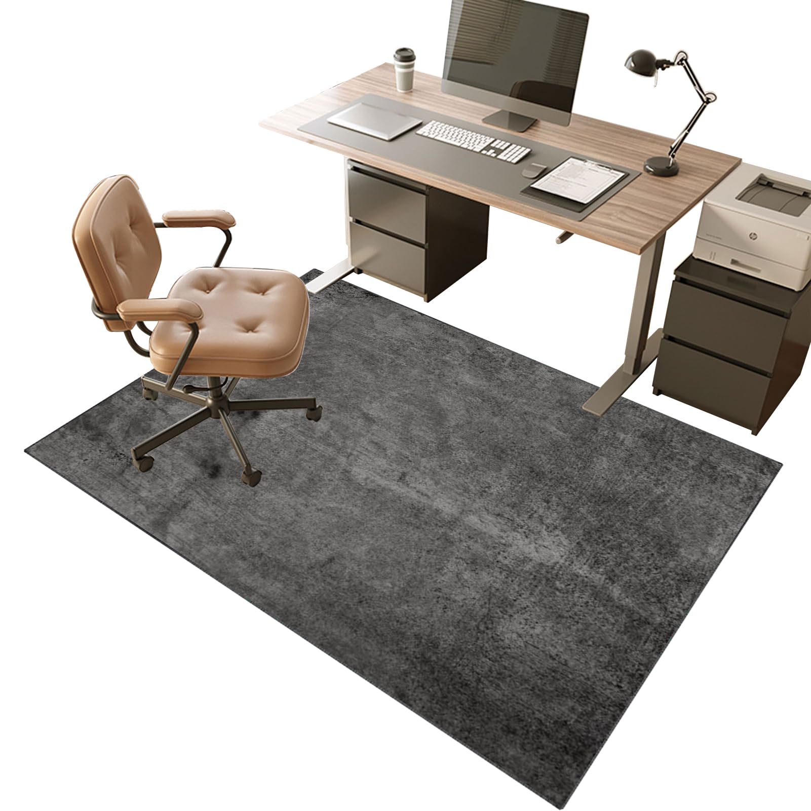 Tapis de chaise de bureau antidérapant pour protéger le parquet