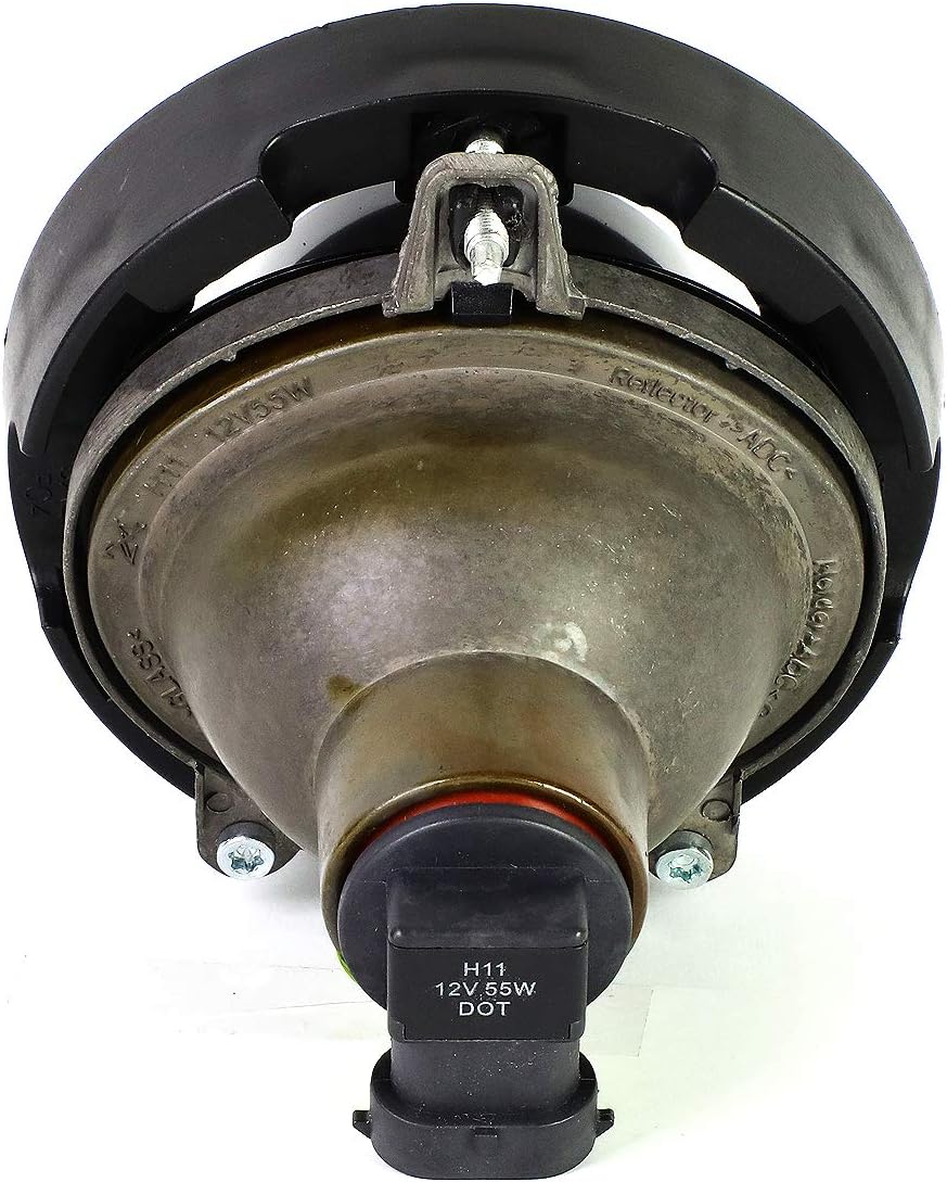 DNA MOTORING FL-OEM-0004 Factory OE Style Projector Fog Light Driver & Passenger Side [Compatible with 05-08 Pacifica / 08-10 Avenger / 07-10 Caliber]