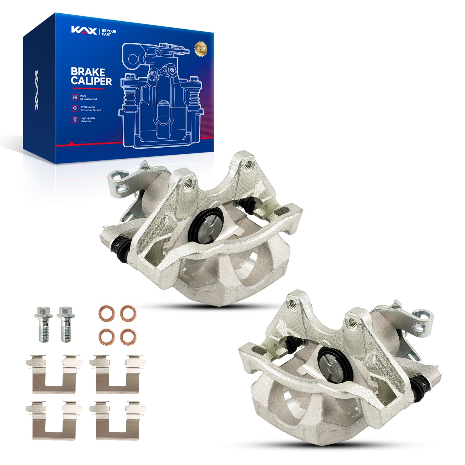 KAX Rear Brake Caliper Compatible with Buick Lucerne 2006-2011
