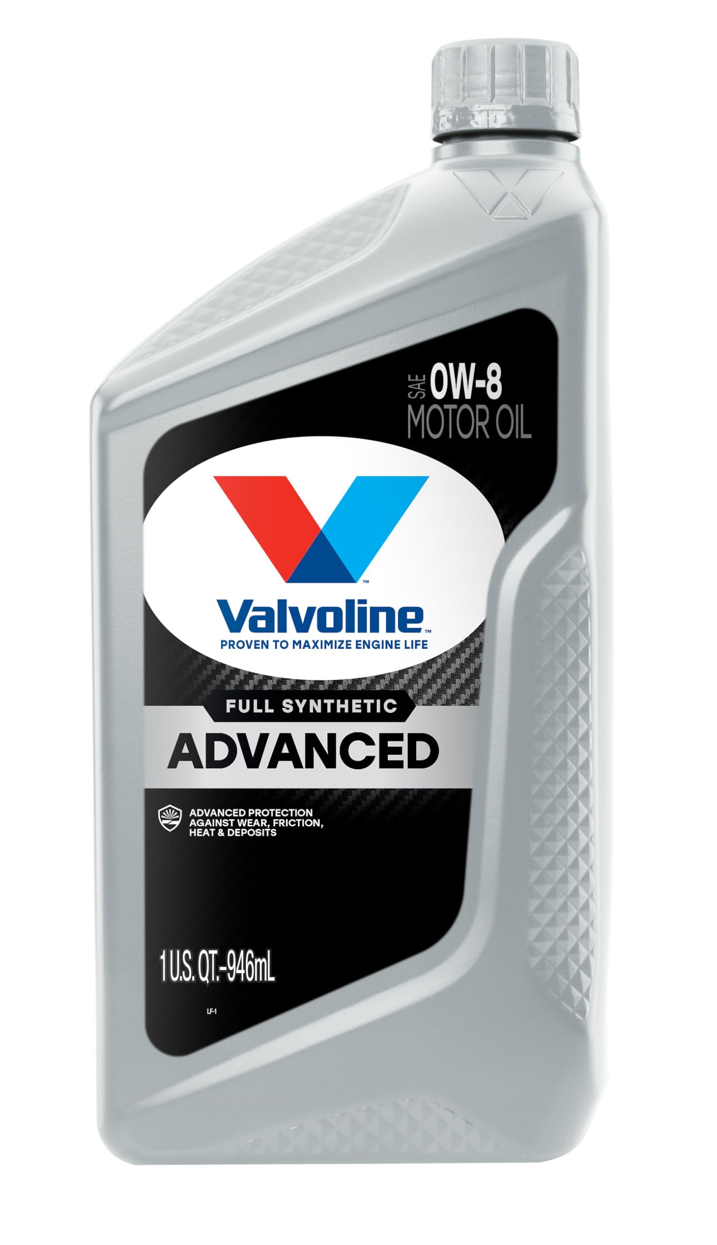 Amazon.com: Valvoline Advanced Protection 0W-8 Full Synthetic