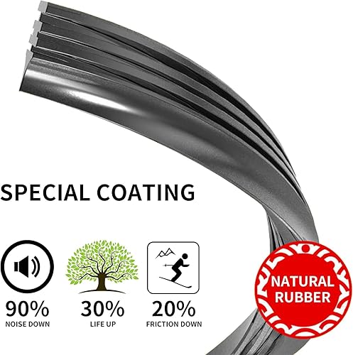 Miniatura 5 de New Vision Repuesto de limpiaparabrisas para Toyota Higlander, fácil de instalar y alto rendimiento para todas las estaciones, limpiaparabrisas de