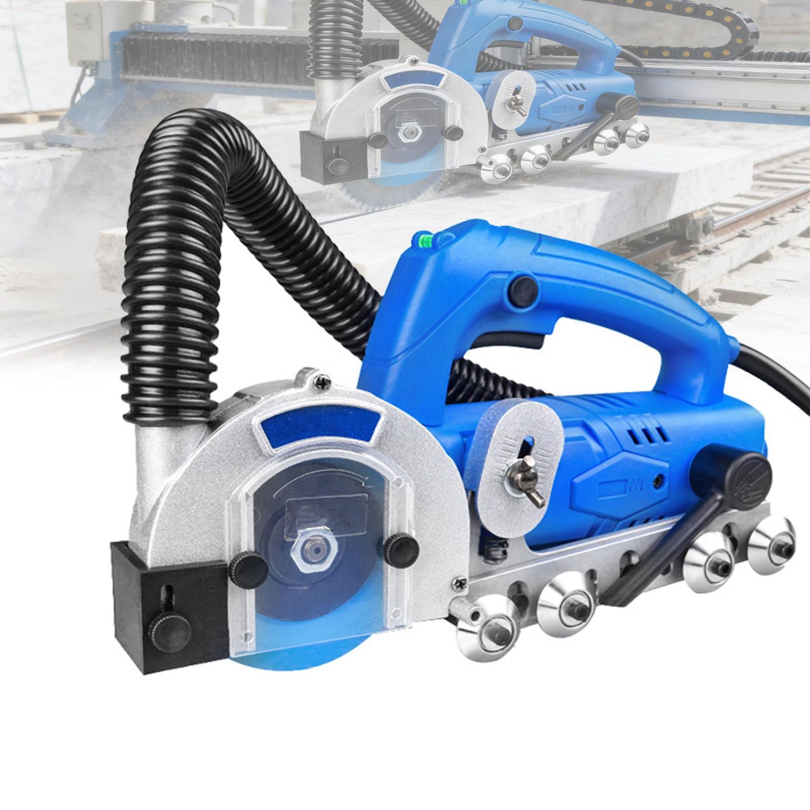 Herramienta Quitar Lechada Azulejos, Limpiador Juntas Potente 1200W 9000RPM Máquina Quitar Lechada Para Rejuntar Y Limpiar Cemento Viejo Entre Baldosas Cerámicas(Machine+2.2mm seam cleaning sheet)