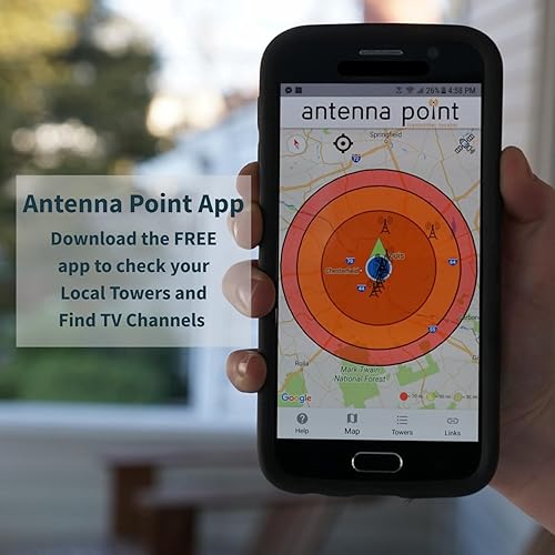 Miniatura 8 de Antennas Direct Element - Antena de TV UHF VHF unidireccional para exteriores, rango de más de 60 millas, 4K 8K UHD, NEXTGEN TV - con hardware de