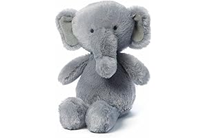 Gradie Elephant Singing Animal Baby Rattle Stuffed Animal