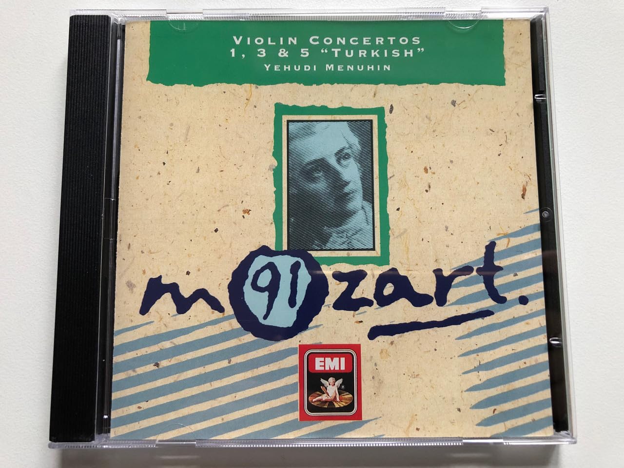 Violin Concerti 1 & 3 [Audio CD] Mozart and Menuhin