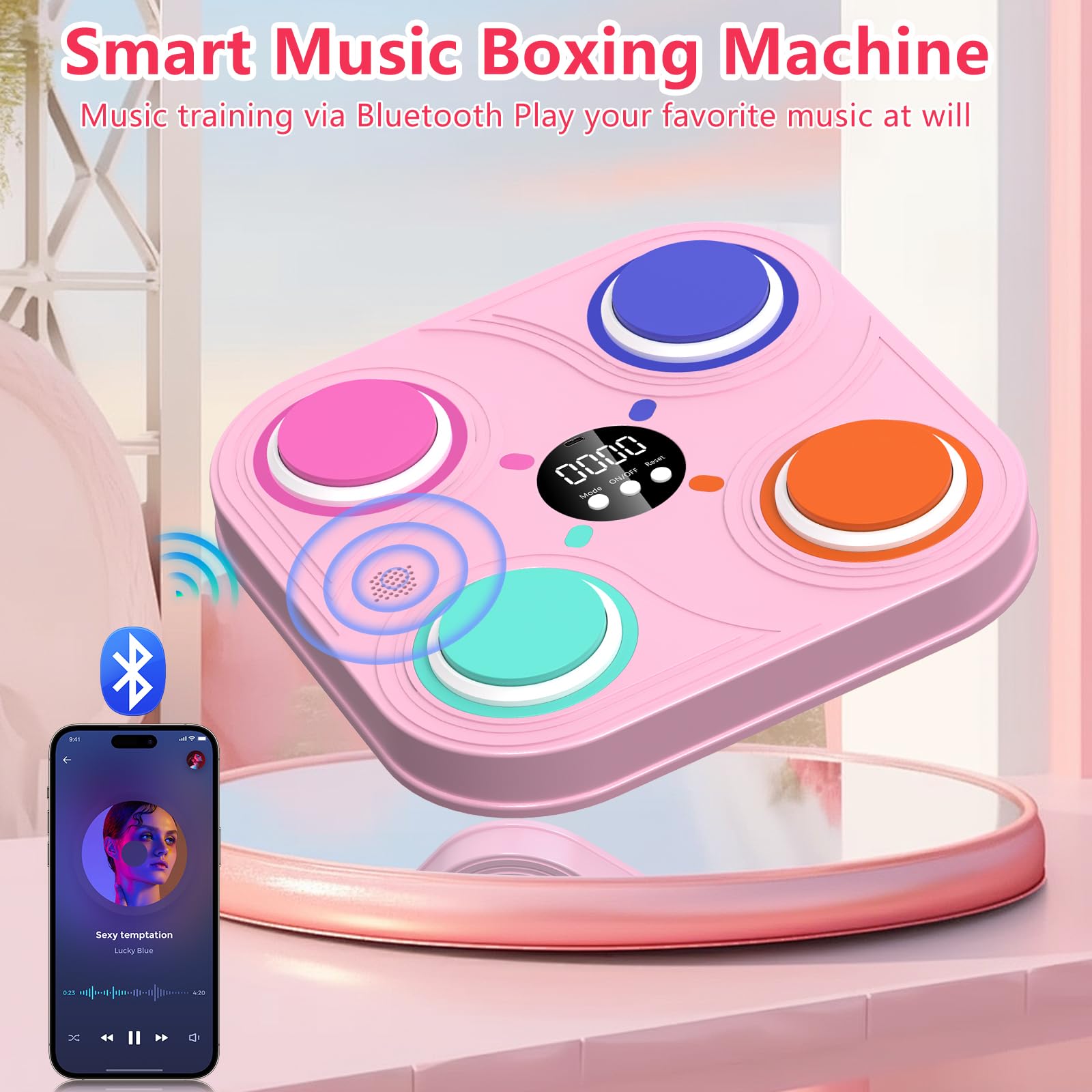 Machine De Boxe Musicale Pour Enfants, Boxeur Musical