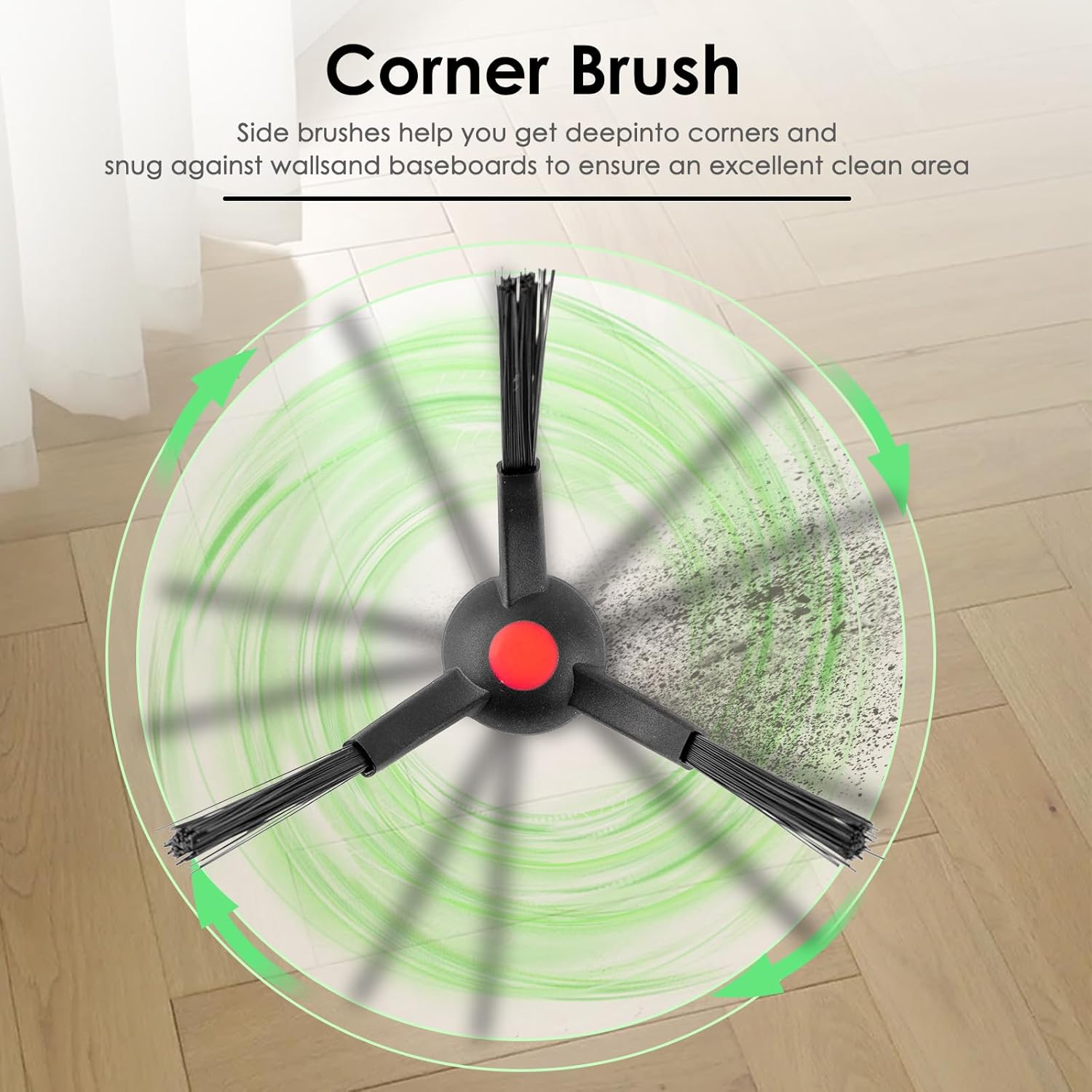 (10 Pack) Omni S1 Pro Replacement Parts Accessories Kit for eufy Omni S1 Pro Robotic Vacuum Cleaner, 1 Rubber Roller Brush, 1 Roller Mop, 2 Side Brushes, 3 Dust Bags, 3 HEPA Filters