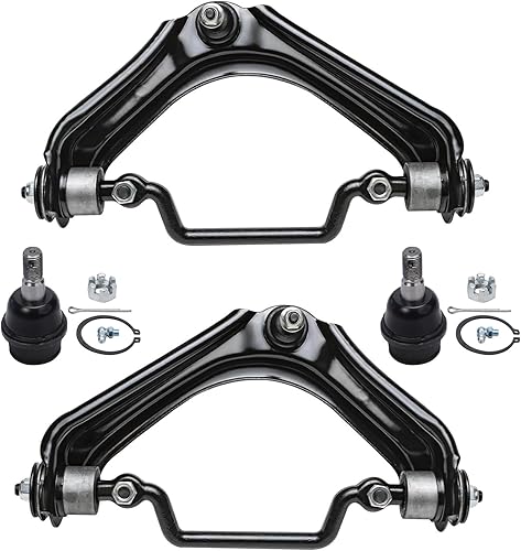 Miniatura 133 de Detroit Axle - Kit de brazos de control delanteros de 4 piezas para Nissan Cube 2009-2014, Nissan Versa 2007-2012 2 brazos de control inferiores con